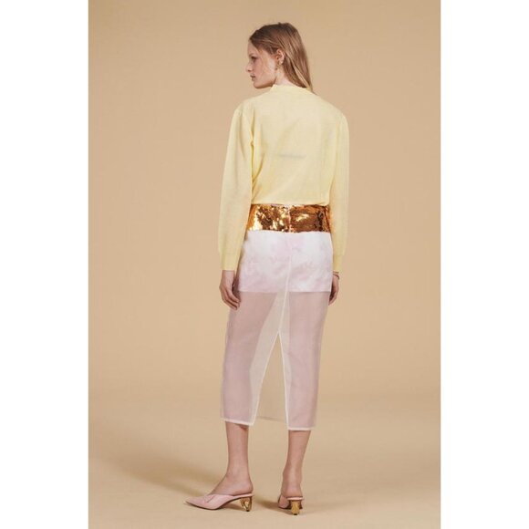 NWT ZARA SEQUIN ORGANZA SKIRT LIMITED EDITION, SIZE:XS - Picture 2 of 8